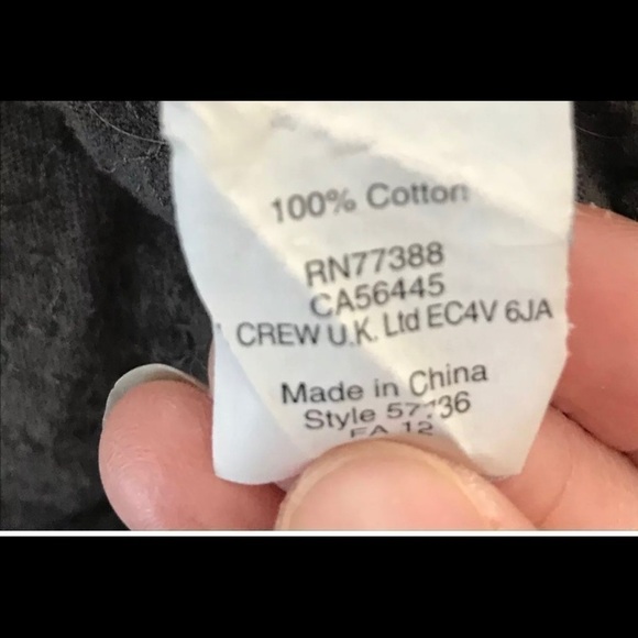 J. crew gray vintage sequin top - Picture 8 of 8